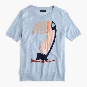 ✨ J. Crew Toucan Tippi Short Sleeve Top ✨